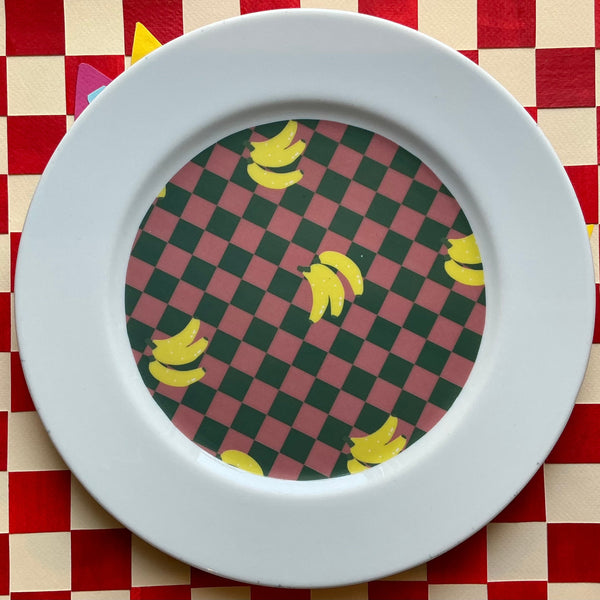 Grande assiette de présentation - Bananes