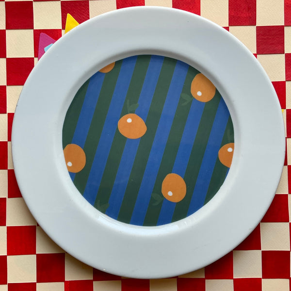 Grande assiette de présentation - Oranges