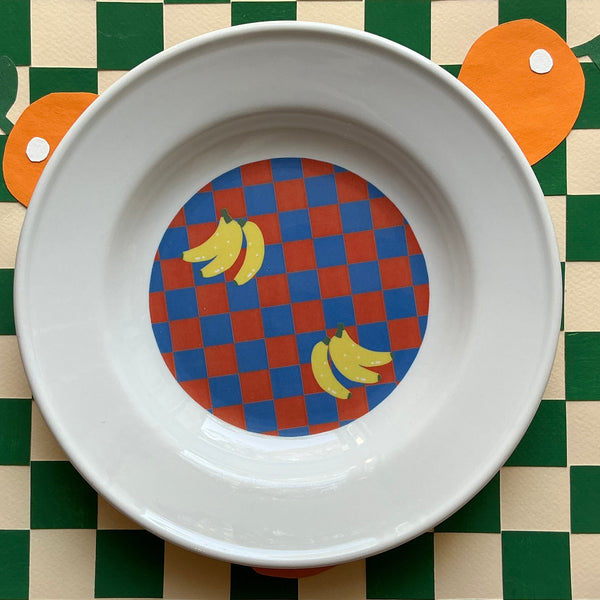 Assiette creuse à pâtes